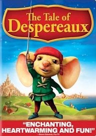 The Tale of Despereaux movie DVD cover