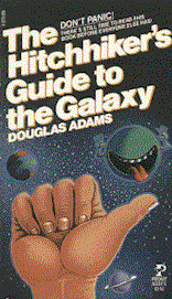 Hitchhikers Guide to the Galaxy old cover